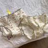 Pure Cotton Underwear for Women Fresh Small Floral Sweet Fungus Edge All Cotton Crotch Antibacterial Bottom Girls' Underwear