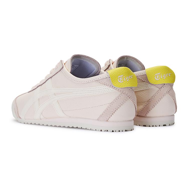 ONITSUKA TIGER Mexico 66 Модные Ретро Нескользящие Дышащие Кеды с Низким Верхом Повседневные Унисекс Розовый 1183B771-702