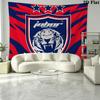 Johor Darul Ta'zim FC Wall Tapestry Aesthetic Wall Hanging Printed Fabric Blanket Decorative Tapestries for Bedroom Living Room Home Decor