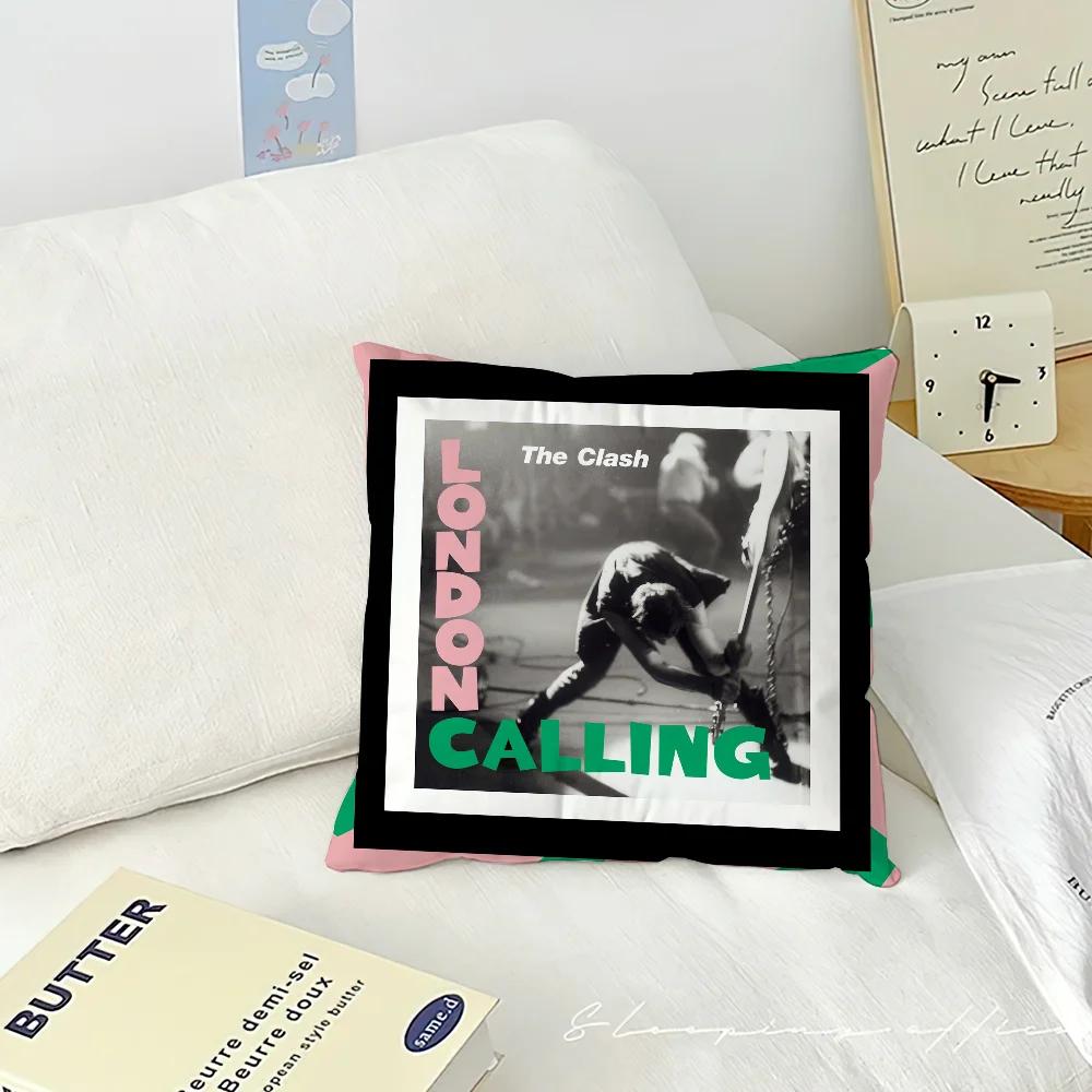 Наволочка Band Гостиная Музыка Изголовье Спальня Офис Подушка Подушка Диван Сон Время Рок Подушка C-Clash Чехол