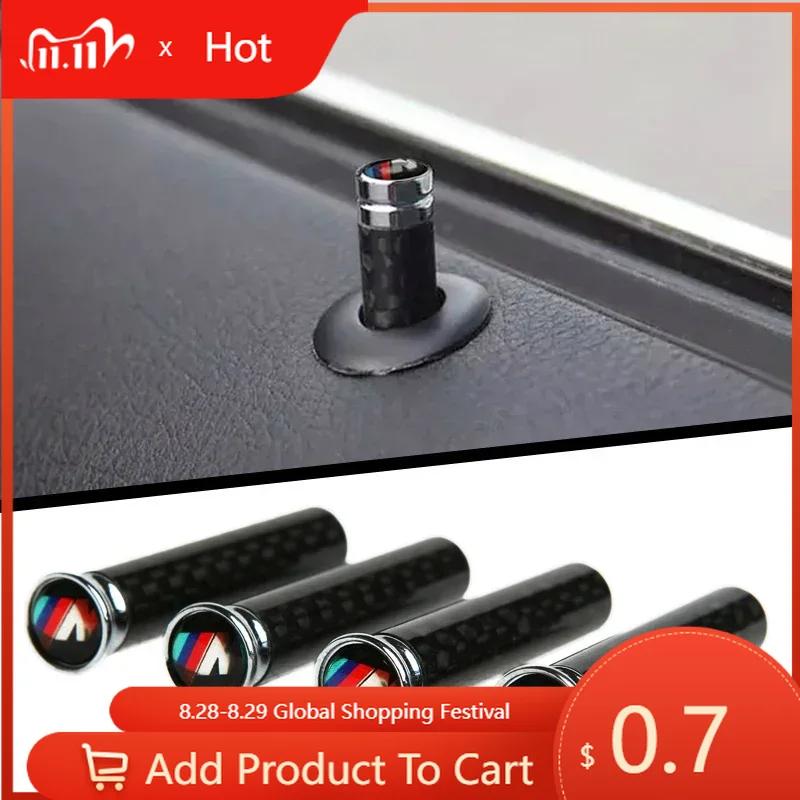 Car Sticker For BMW 4PCS Stainless Steel Car Lock Modified Door Pin For bmw M Sticker X1 X3 X4 X5 X6 X7 e46 e90 f20 e60 e39 f10