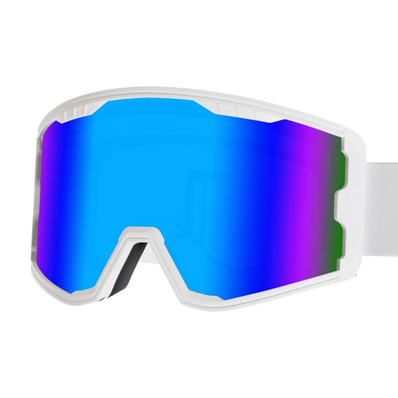 Anti-fog double-layer ski goggles, UV protection, windproof, unisex, trendy, multifunctional