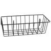 Black/White/Silver Metal Decorative Storage Basket Rectangle Mesh Display Rack  Kitchen