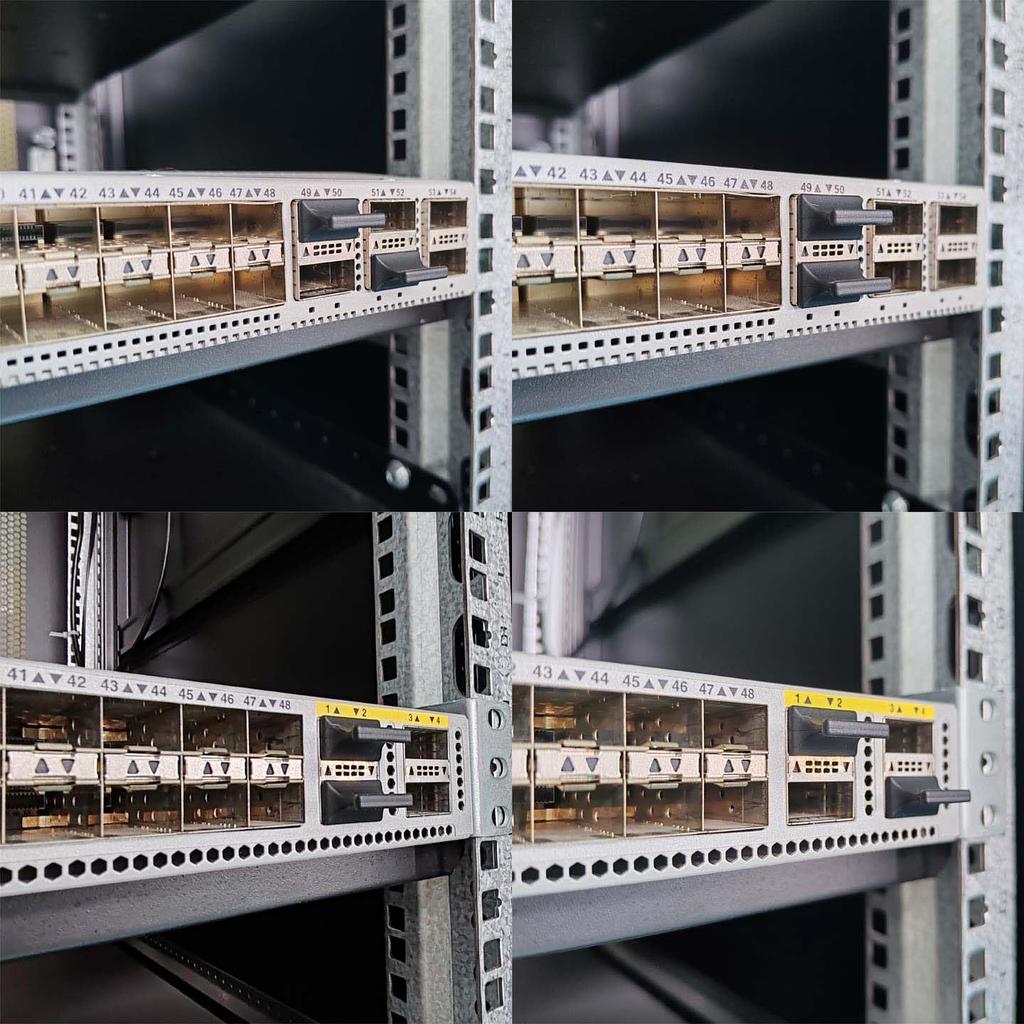 BUNGPUNG Пылезащитная крышка Защитная заглушка порта QSFP28 Подходит для открытого слота QSFP28 на сетевой интерфейсной карте Прочный мягкий силикон Тип L QSFP+ QSFP+