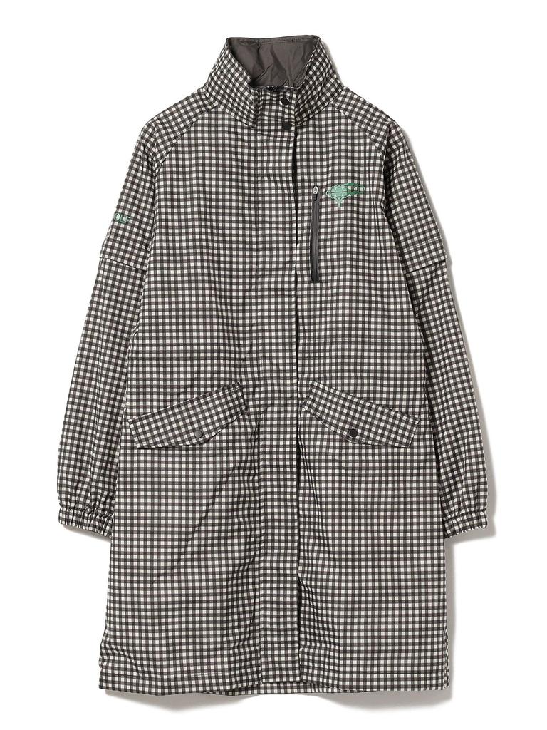 Beams Golf Orange Label Size 83190001838 Women's 2-Way Raincoat, Gingham, M,