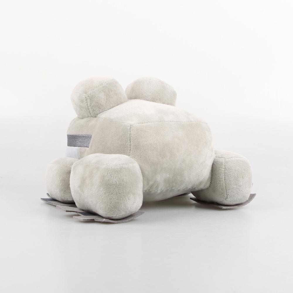 "Minecraft Frog Pillow - My World Block Frog, Multi-colored, Funny, Plush"