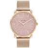 Watch ELLIOT Pink Dial Stainless Steel Mineral Glass Quartz 36MM Watch Accessories Watch Brand 14504212 Rose Gold [Coach] Women's [Item]