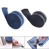 2Pieces Iron On Hemming Tape for Pants Clothing Jeans Black and Blue