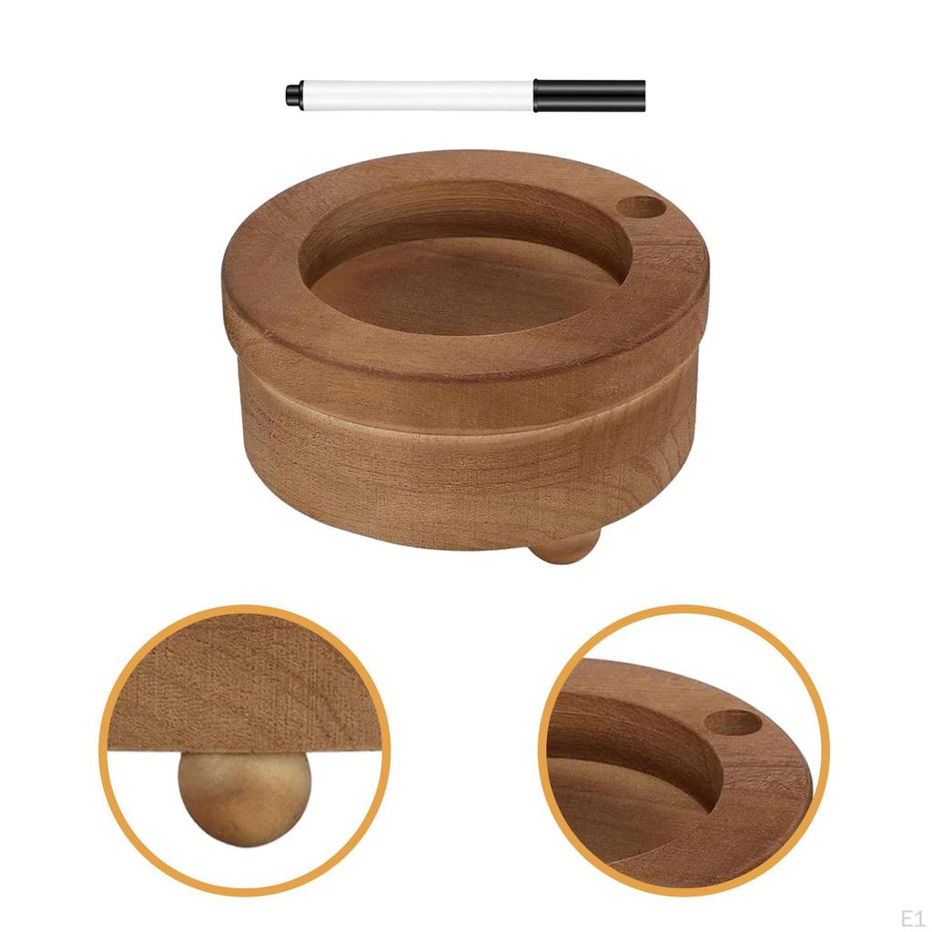 Coffee Cup Organizer Wooden Holder Mug Dispenser Marker Slot Paper Rustic Storage