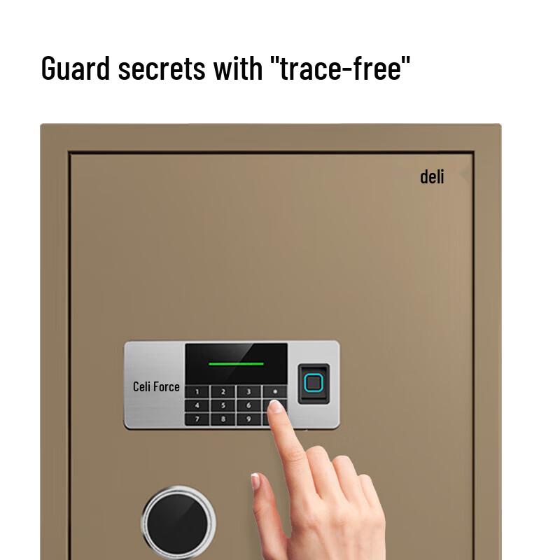Deli 80cm Fingerprint Password Security Safe