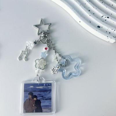 1 шт. Аксессуары для DIY Альбом Лампа Брелок Ручная работа Трендовый Эстетичный Стиль Y2K Ремешок для телефона Сумка Подвеска для ключей