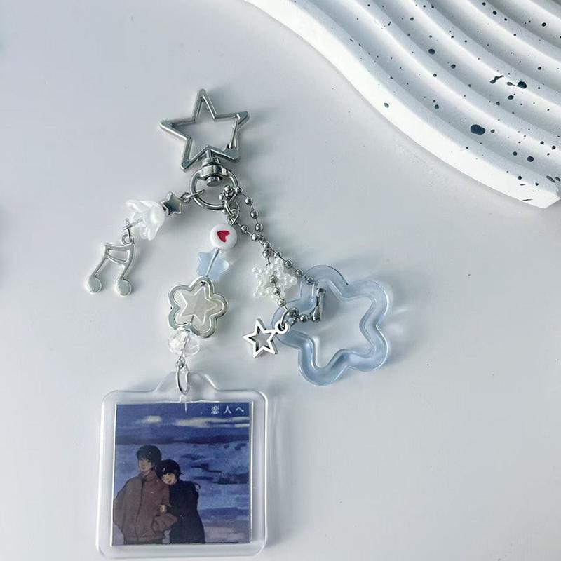 1 шт. Аксессуары для DIY Альбом Лампа Брелок Ручная работа Трендовый Эстетичный Стиль Y2K Ремешок для телефона Сумка Подвеска для ключей