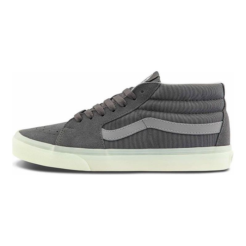 Vans SK8 Нескользящие Износостойкие Кроссовки Средней Высоты Унисекс Серые VN0A3WM3ABD