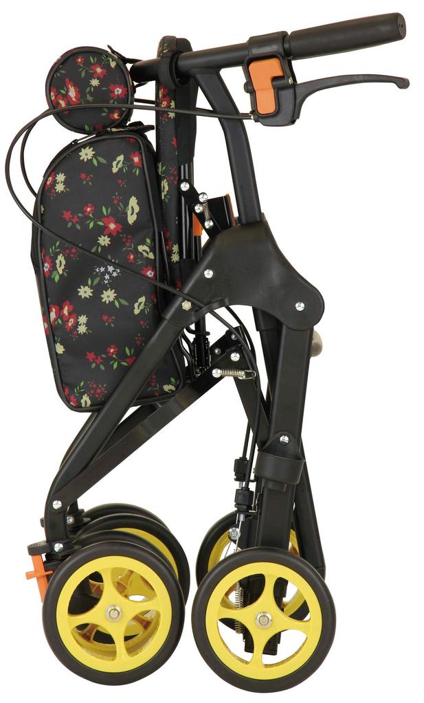 Kowa Seisakusho Silver Car SIMD03 Круглый цветок Черный средний тип