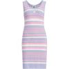 Originals Knit Dress With Striped Logo Embroidery Women Dress Light-Purple JI7047