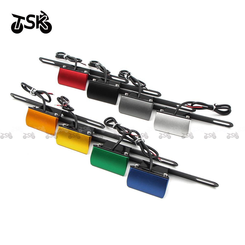 Universal Motorcycle License Plate Light for Honda, Kawasaki, Yamaha, Ducati, BMW, and Suzuki