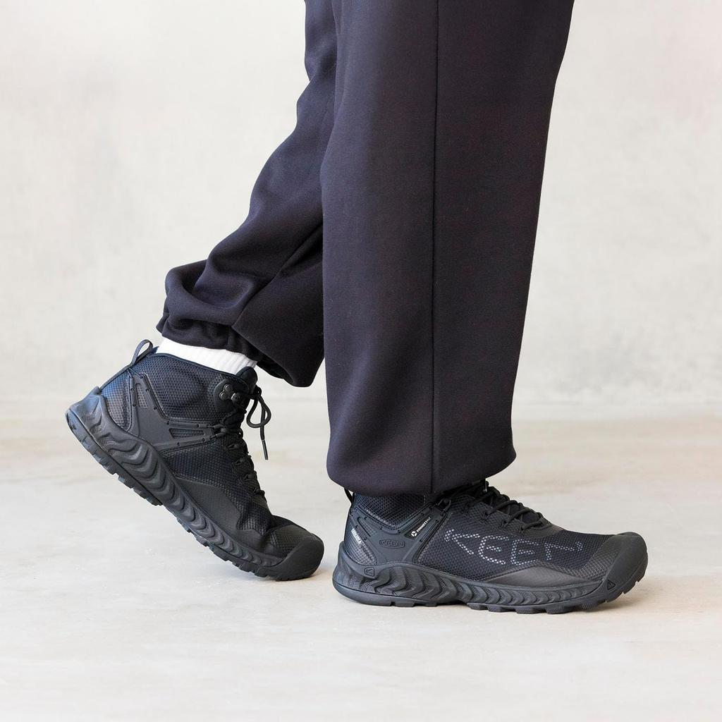 [KEEN] NXIS EVO MID WP Waterproof, Slip-Resistant, Cushioned, Breathable Hiking, Trekking 28.5cm