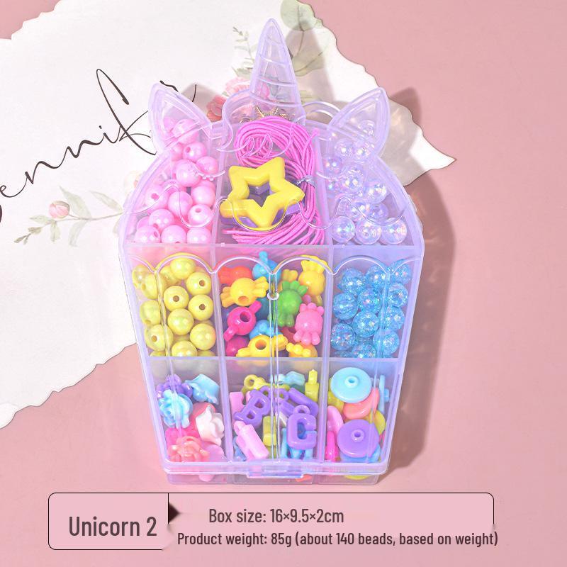 Игрушки из бисера ручной работы: Набор для изготовления украшений для девочек «Сделай сам» с креативными браслетами и ожерельями-пазлами