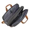 Men Backpacks Cool Bell Nylon/Canvas Male Backpack &Shoulder Bag& Messenger Bag& Handbag 15.6/17.3 Inch Black/Gray CB-5506