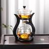 Automated Magnetic Glass Teapot Set for Office and Home