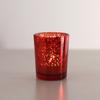 Mercury Candlestick Cup Desktop Ornament Candle Holder Glass Tea Light  Home Decor