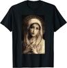 Virgin Mary Maria Catholic Painting Great Idea Unisex T-Shirt