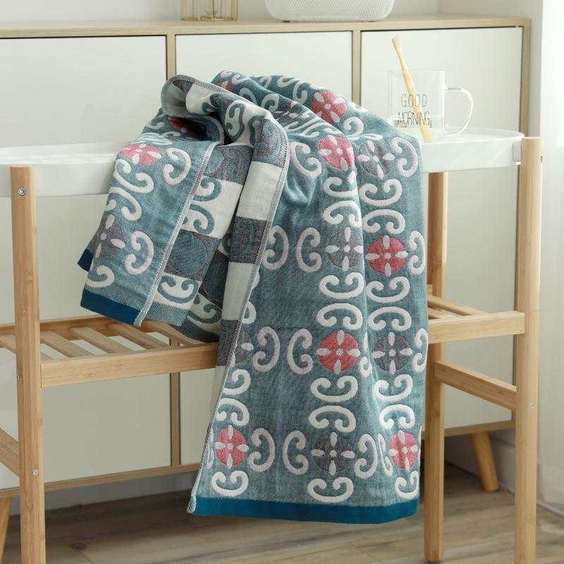 70 X 140 см хлопковое банное полотенце для взрослых большое полотенце 4-слойное чистое хлопковое марлевое пляжное полотенце полотенце для обертывания, 1 шт.