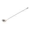 Cocktail Drink Swizzle Stick Fine Thread Stainless Steel Drink Stirrers with Long Handle for Home