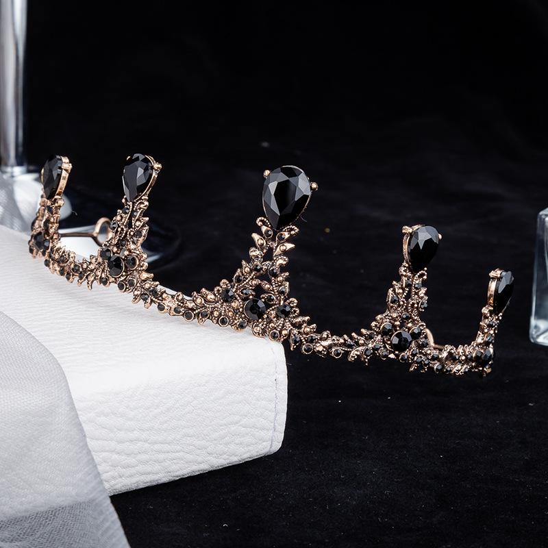 Корейский свадебный венец, новый простой свадебный аксессуар из марли, роскошная барочная корона принцессы