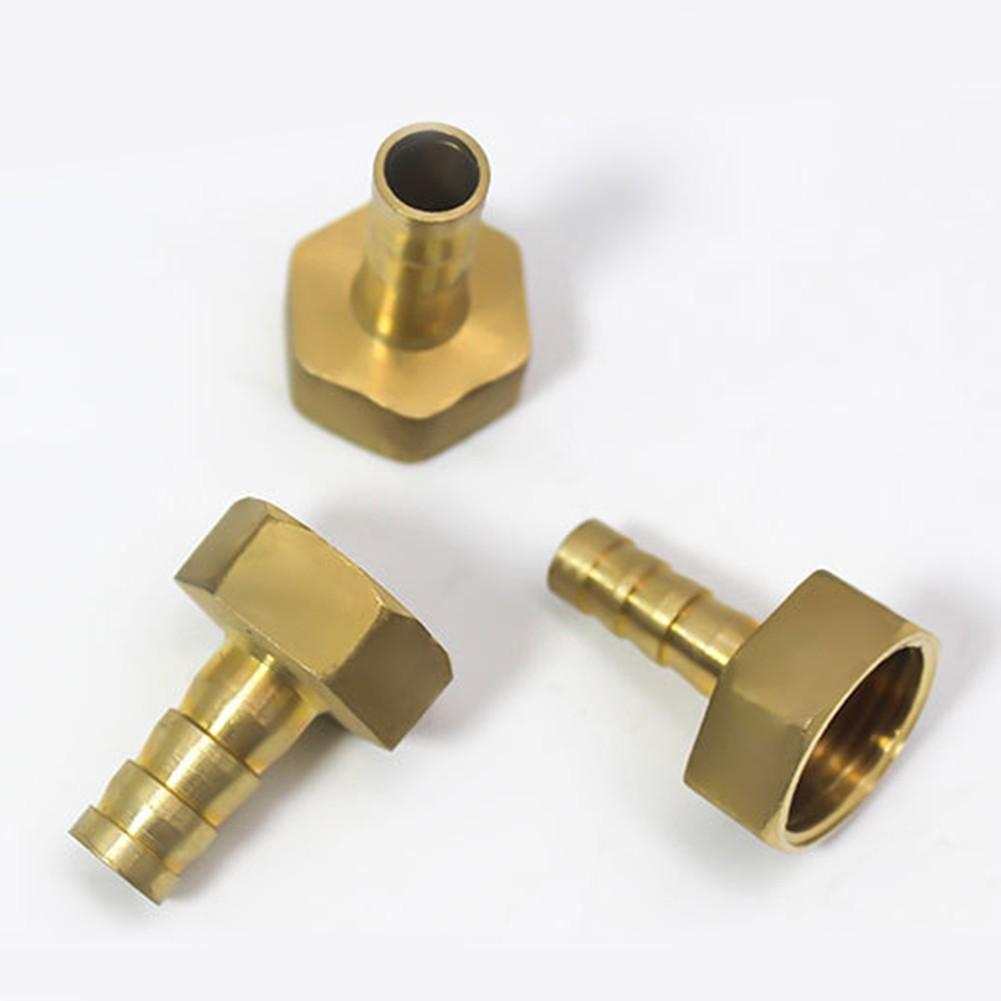 Латунное соединение водопроводных труб, разные размеры, прочное, 1/2 дюйма, 2 шт.