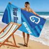 Name Custom KRC Genk Print Beach Towel, Large Soft Quick Dry Towel for Beach Camping Swimming