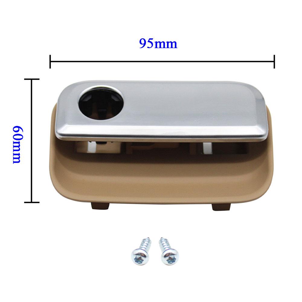 LHD левый водитель автомобиля передний пассажир сторона черный бардачок замок ящик для хранения ручка для Porsche Cayenne 2010-2018
