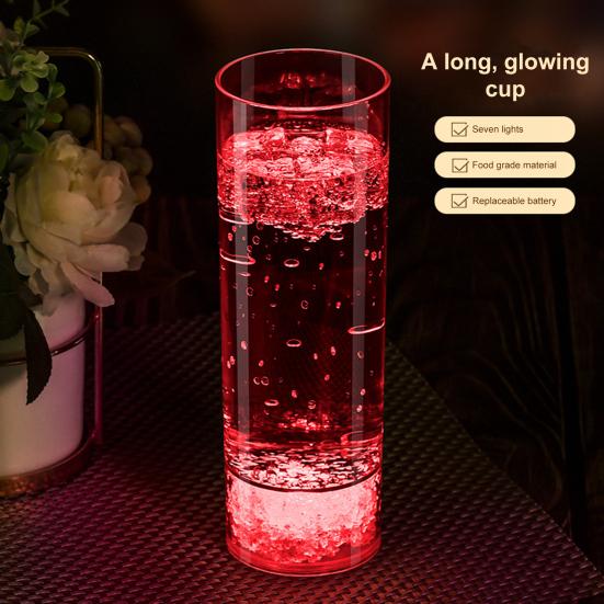 1/6 шт., многоразовый светодиодный бокал для вина, бокал для вина, шампанского, для дня рождения, Рождества, Хэллоуина, свадеб, фестивалей