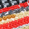 Domoni 452 Pieces Technical Gear Set Compatible with Lego Kits Gears Axle Pin Connector for Mock Robot Building Blocks Bricks DIY 8/12/16/24