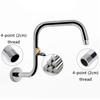 Upgrades Shower Head Extension Arm 13inch Gooseneck Riser with Flange High Rise Showerhead Extension Pipe for Bathroom