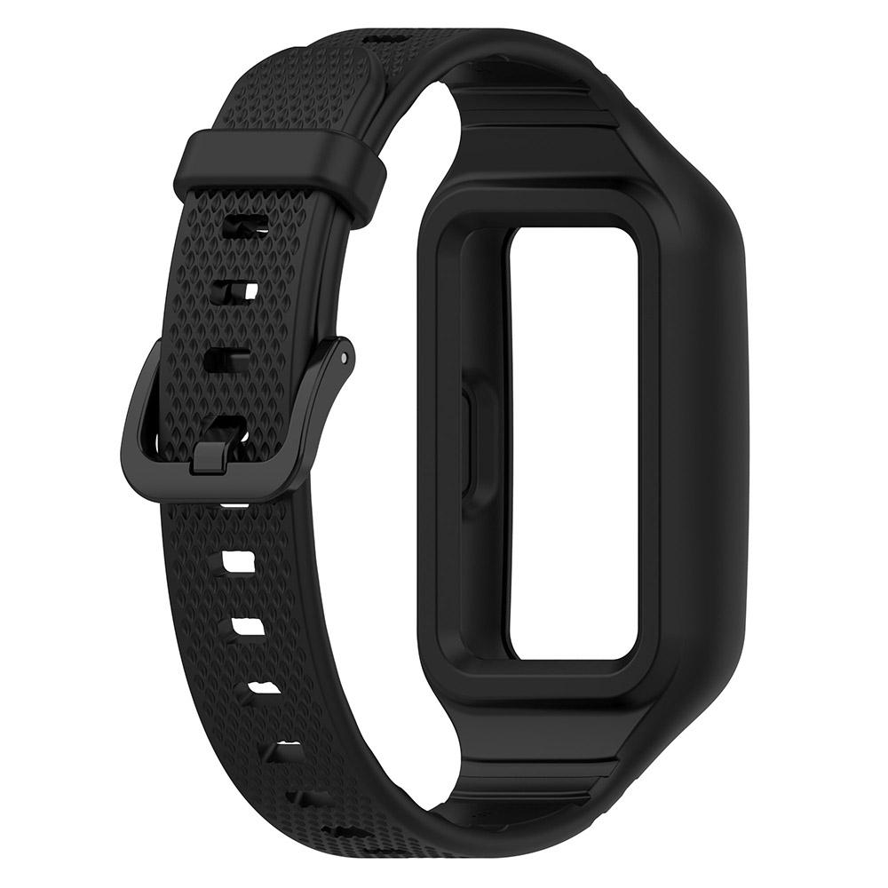 Силиконовый ремешок для Huawei Band 9 8 7 6, браслет для Honor Band 6/Honor Band 7, встроенный ремешок + чехол