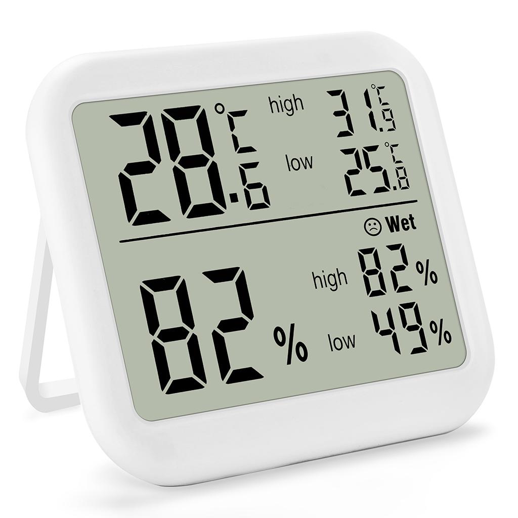 Wireless Temperature and Humidity Gauge Monitor Indoor Thermometer with Humidity