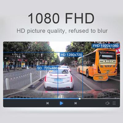 Автомобильный видеорегистратор WiFi Full HD 1080P Dash Cam Автомобильная камера Ночное видение Видеорегистратор Черный ящик Автомобильный видеорегистратор GPS Парковочный монитор