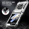 Anti-Shock Cell Phone Bag Case for Samsung Galaxy Z Flip5 Flip 5 5G Zflip5 Kickstand Hard Protective Cover