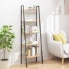 VidaXL Standing Shelf 5 Levels Light Brown and Black 56x35x174 Cm 336367