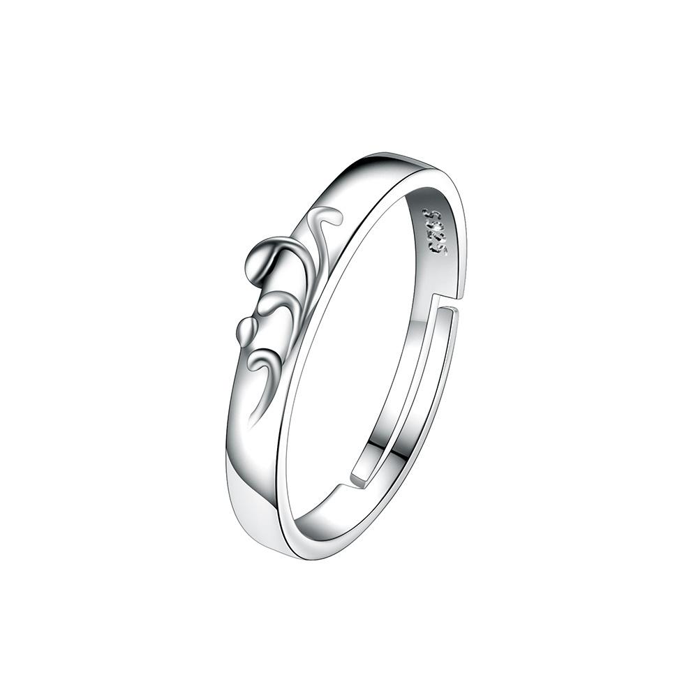 Романтическое парное кольцо «Горы и море», кольцо «Горный союз и клятва на море»