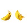 CNC 4mm 4.76mm 3/16'' Golden 2 Blades Aluminium Propeller Left/Right D38/40/41/42/43/44/45/46/48mm for RC Shrimp Boat Cat Boat