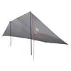 Vehicle Awning with Roof in Gray and Orange 518 x 580 x 215 cm