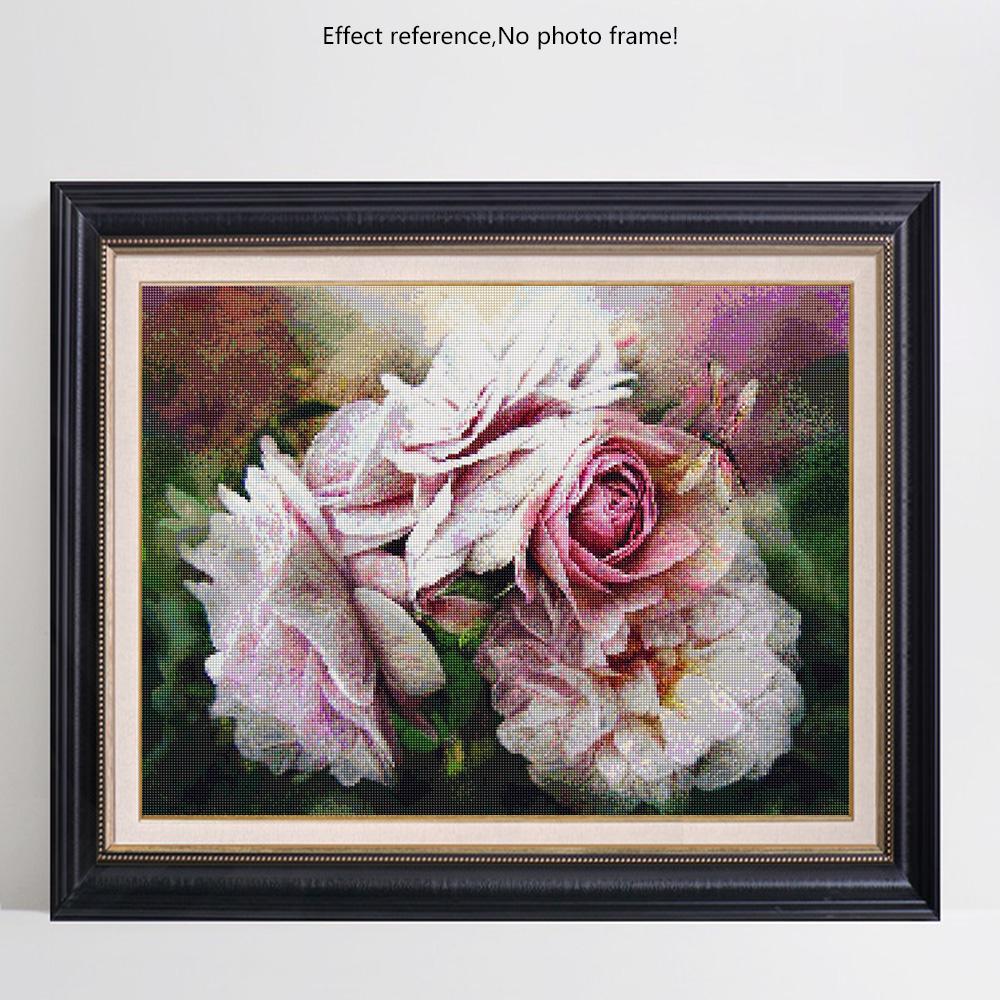 Алмазная картина вышивка цветы картина стразы полный дисплей полный круглый прибытие алмаз