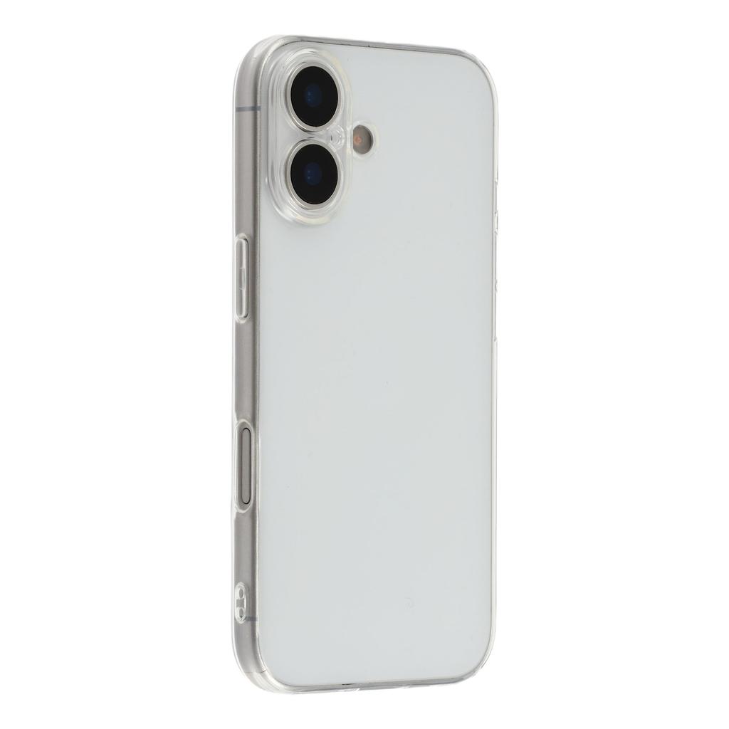 For iPhone 17 Case Shockproof 1.5mm Thickness Clear TPU Phone Cover
