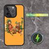 F-Фантастический Мистер Ф-Лис Чехол для Телефона Для iPhone 16,15,14,13,12,11,Pro,Max,Plus,Mini,SE Магнитная Беспроводная Зарядка Magsafe