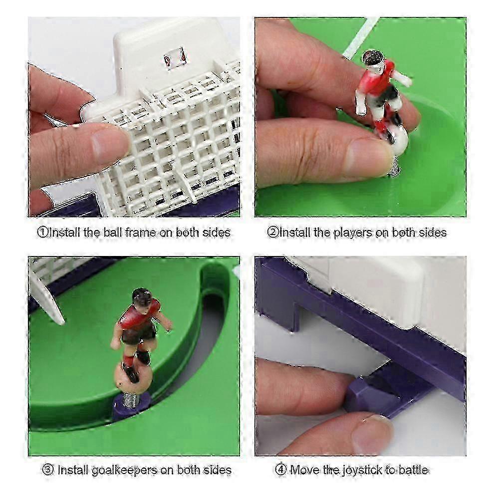 Tabletop Football Games Soccer Board Game for 2 Players Indoor Portable Sports Table Board for Kids and Family