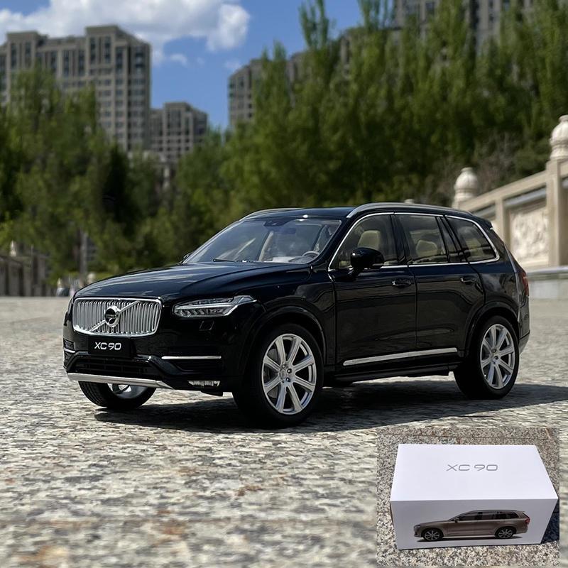 New 1:18 Volvos XC90 SUV Alloy Car Model Diecasts Metal Toy Vehicles Car Model Simulation Collection Childrens Gifts Decoration