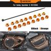 Для Harley Sportster S RH1250S 2021-2024 Крышка картера двигателя Болты Декоративные кольца Pan America 1250 RA1250 Nightster RH975 2023-2024