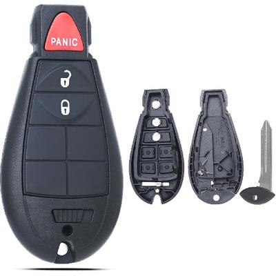 Сменный корпус для брелока подходит для Dodge RAM 1500 2500 3500 Grand Caravan Journey Durango Jeep Grand Cherokee 2010 2011 2012-2017 Бесключевой доступ